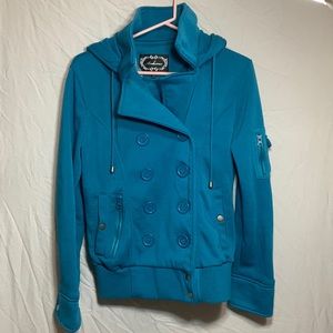 Blue Pea Coat